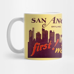 1930's San Angelo Texas Mug